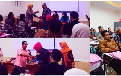 Rapat Awal Perkuliahan Semester Gasal 2014/2015 & Pemberian Penghargaan Dosen Terbaik di Bidang Pengajaran STIE PGRI Dewantara Jombang
