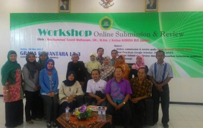 WORKSHOP ONLINE SUBMISSION AND REVIEW STIE PGRI DEWANTARA JOMBANG