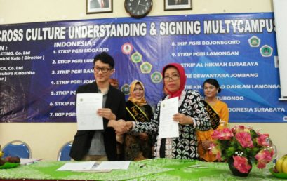 MOU STIE PGRI DEWANTARA JOMBANG  DENGAN ALLCASTING, CO, LTD, NAGOYA JAPAN