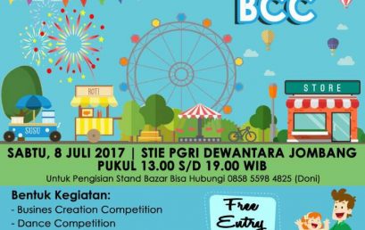 Business Creation Competition, Dance Cover, and Bazar BBC