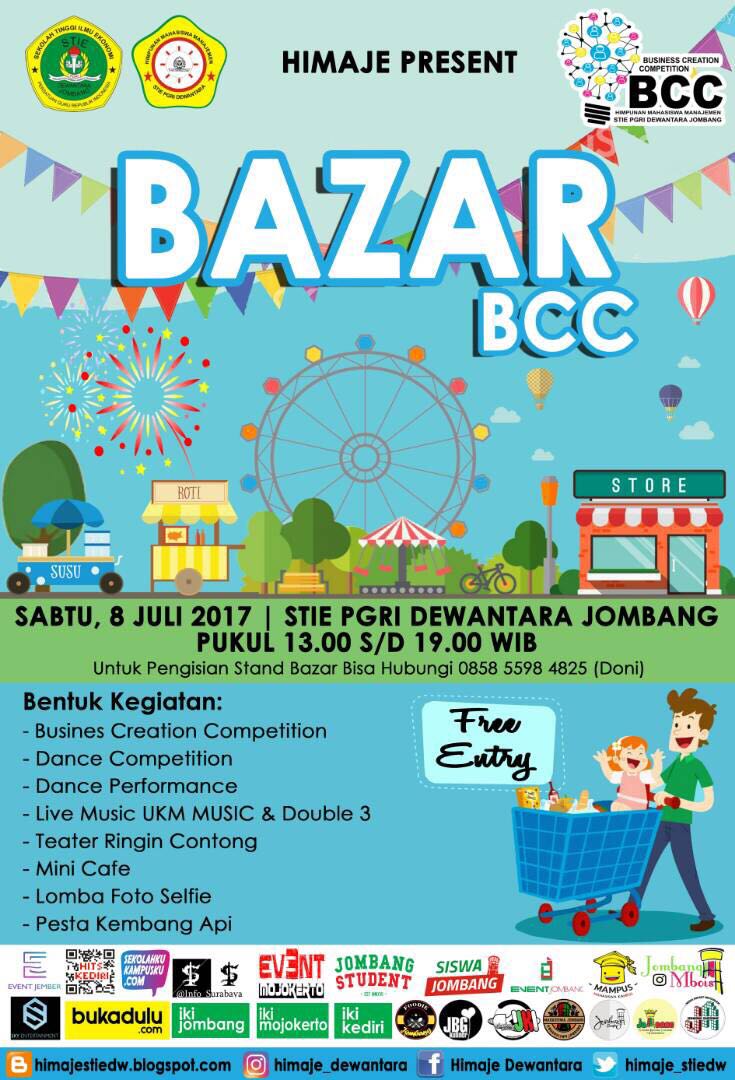 Business Creation Competition, Dance Cover, and Bazar BBC