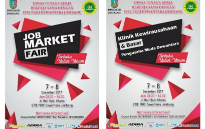 JOB MARKET FAIR – KLINIK KEWIRAUSAHAAN DAN BAZAR PENGUSAHA MUDA DEWANTARA