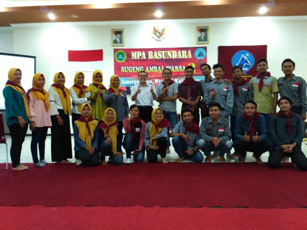 MPA BASUNDARA STIE PGRI DEWANTARA JOMBANG MERAYAKAN DIES NATALIES KE-III