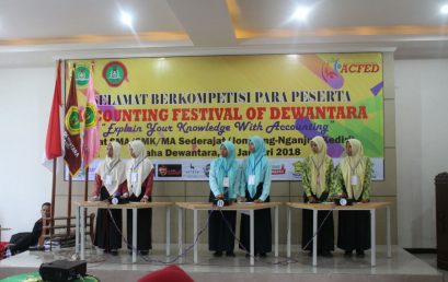 HIMAKU SUKSES MENGGELAR ACCOUNTING FESTIVAL OF DEWANTARA (ACFED) TAHUN 2018