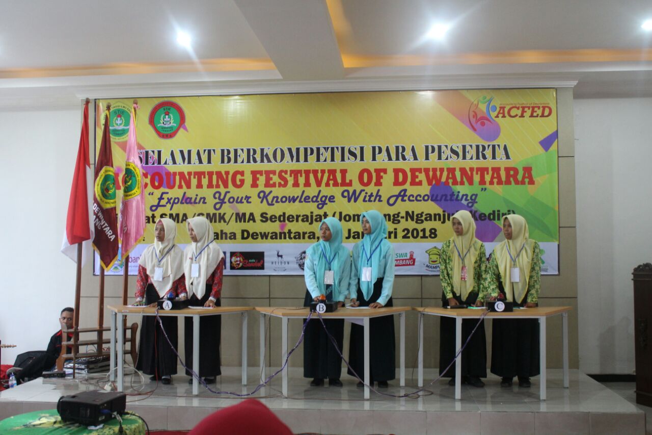 HIMAKU SUKSES MENGGELAR ACCOUNTING FESTIVAL OF DEWANTARA (ACFED) TAHUN 2018