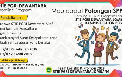 Program Frontline STIE PGRI Dewantara Jombang