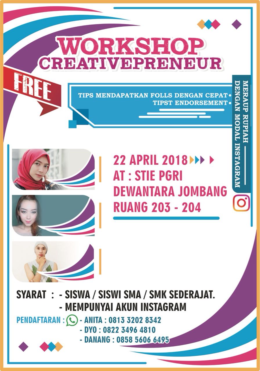 WORKSHOP CREATIVEPRENEUR