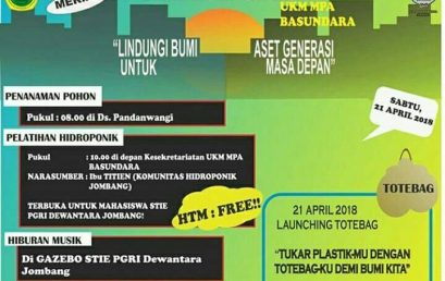 HARI BUMI SEDUNIA – UKM MPA BASUNDARA