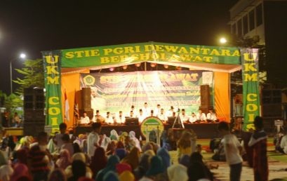 STIE BERSHOLAWAT BERSAMA COIS (CENTER OF ISLAMIC STUDY) DALAM RANGKA MEMPERINGATI ISRO’ MI’ROJ NABI MUHAMMAD SAW 1439 H
