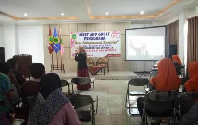 MEET AND GREET PENGUSAHA BERSAMA UKM STIE ENTERPRENEUR COMMUNITY
