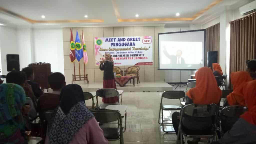 MEET AND GREET PENGUSAHA BERSAMA UKM STIE ENTERPRENEUR COMMUNITY