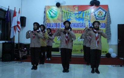 UKM PRAMUKA STIE PGRI DEWANTARA MENGADAKAN DIES NATALIS PRAMUKA KE-1