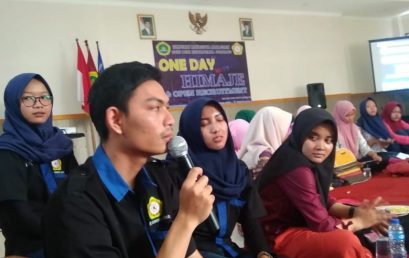 HIMPUNAN MAHASISWA MANAJEMEN (HIMAJE) SUKSES MENGADAKAN ONE DAY WITH HIMAJE 2018