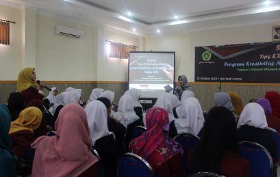 BAGIAN KEMAHASISWAAN DAN ALUMNI STIE PGRI DEWANTARA JOMBANG SUKSES MENGADAKAN SEMINAR TIPS LOLOS HIBAH PROGRAM KREATIVITAS MAHASISWA (PKM)