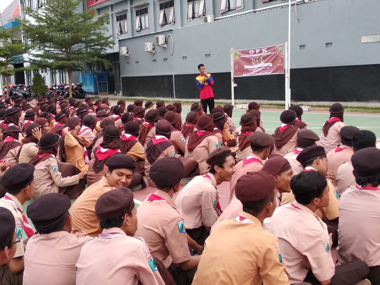 UKM PRAMUKA MENGADAKAN ORIENTASI PENDIDIKAN KEPRAMUKAAN