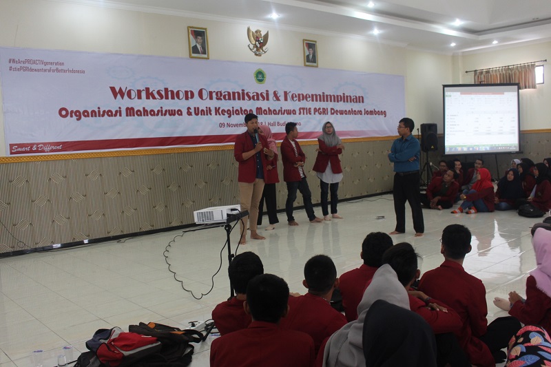 MENUMBUHKAN SEMANGAT BERORGANISASI, MELALUI  WORKSHOP ORGANISASI DAN KEPEMIMPINAN