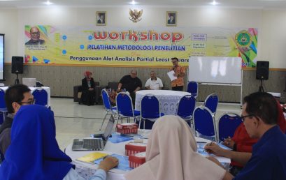 LP4M STIE PGRI DEWANTARA JOMBANG MENGADAKAN   WORKSHOP METODOLOGI PENELITIAN DENGAN ALAT ANALISIS  PARTIAL LEAST SQUARE (PLS)
