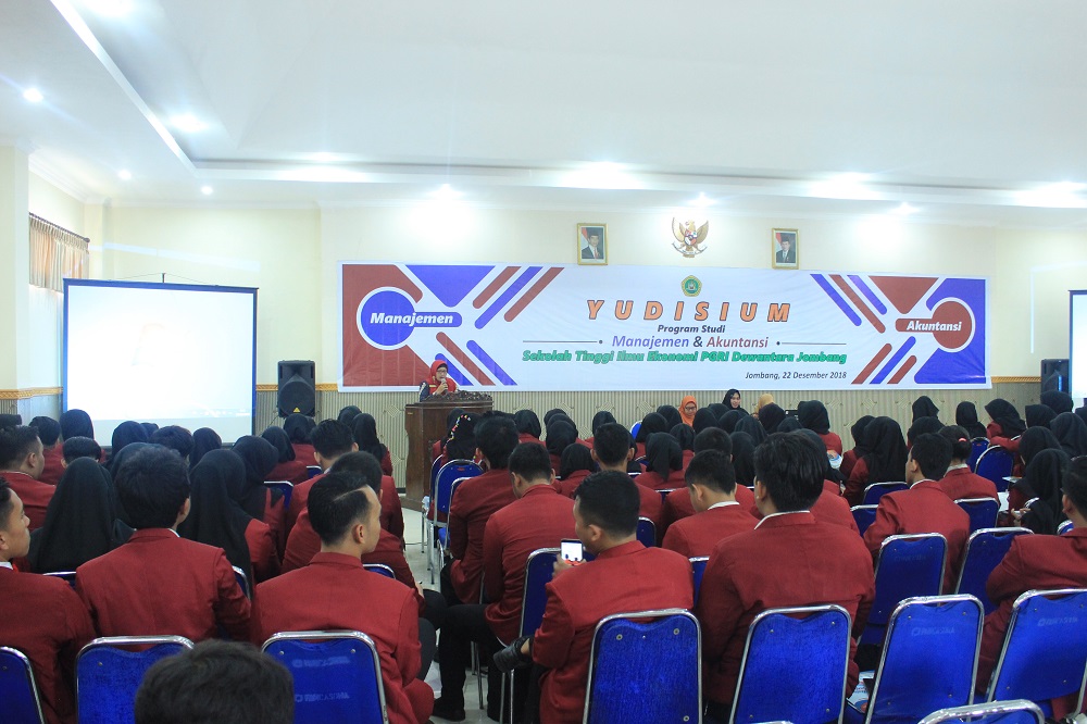 YUDISIUM KE XVI  STIE PGRI DEWANTARA JOMBANG SUKSES DIGELAR