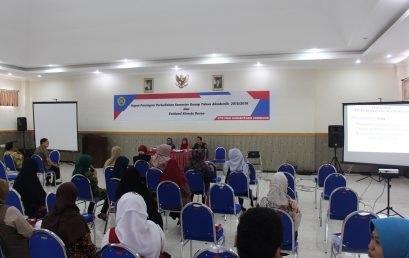 RAPAT PERSIAPAN PERKULIAHAN SEMESTER GENAP STIE PGRI DEWANTARA JOMBANG TAHUN AKADEMIK 2018/2019