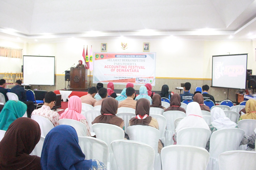 HIMAKU STIE PGRI DEWANTARA JOMBANG GELAR ACCOUNTING FESTIVAL OF DEWANTARA (ACFED) 2019