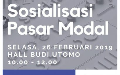 SOSIALISASI PASAR MODAL