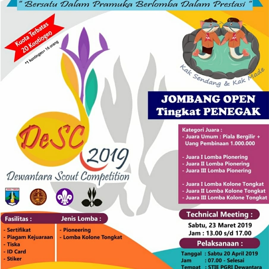 DEWANTARA SCOUT COMPETITION 2019