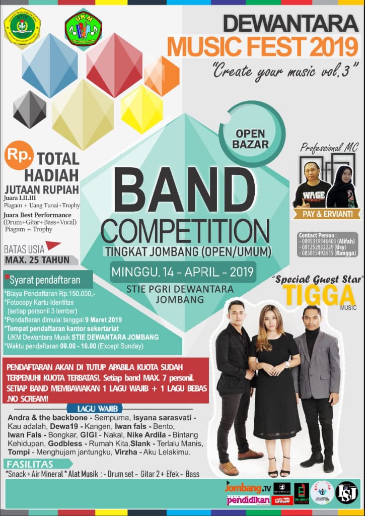 DEWANTARA MUSIC FESTIVAL 2019 “Create Your Music, Volume 3”