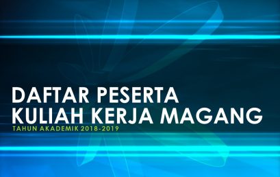 Daftar Peserta KKM TA 2018/2019 Genap