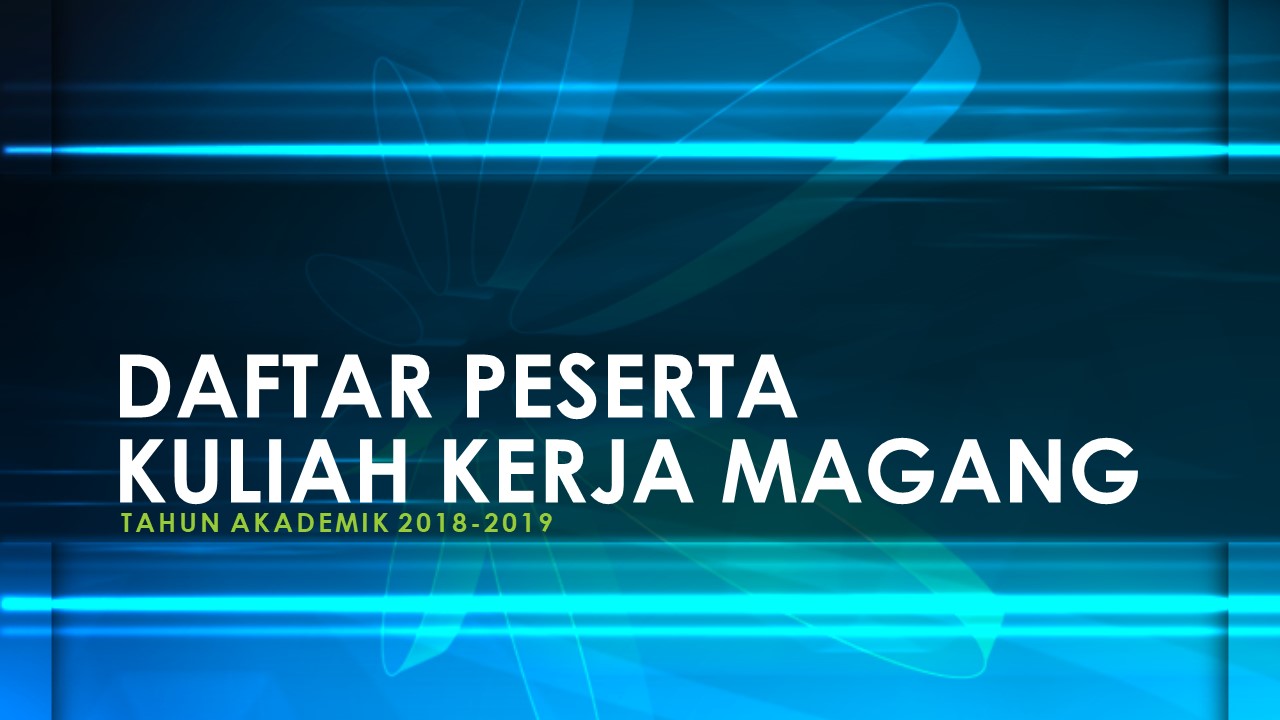 Daftar Peserta KKM TA 2018/2019 Genap
