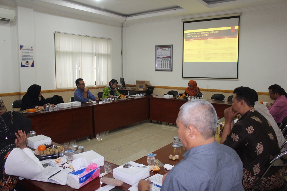 RAPAT KERJA PROGRAM STUDI MANAJEMEN GENAP TAHUN AKADEMIK 2018/2019 SUKSES DISELENGGARAKAN