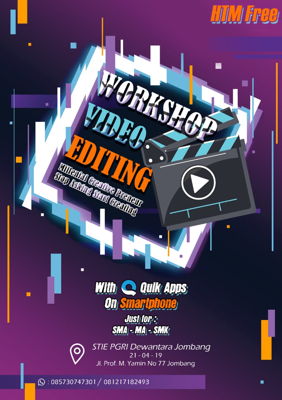  WORKSHOP VIDEO EDITING