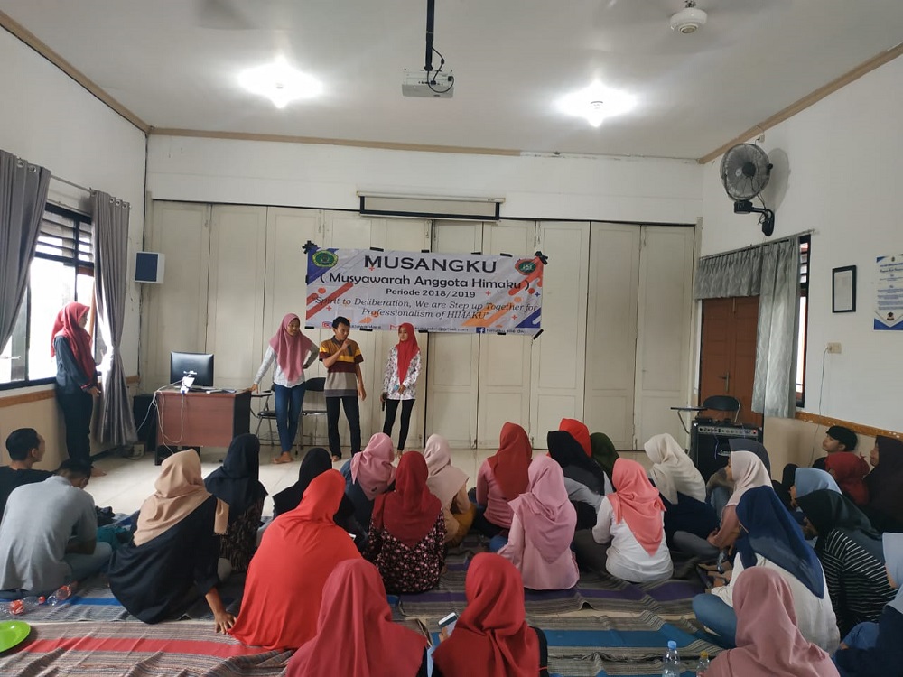 HIMPUNAN MAHASISWA AKUNTANSI (HIMAKU) STIE PGRI DEWANTARA JOMBANG GELAR MUSANGKU KE-3 PERIODE 2018/2019