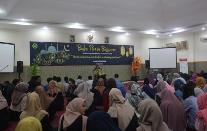 REKATKAN TALI SILATURAHMI, PIHAK LEMBAGA GELAR BUKA BERSAMA DENGAN ORMAWA DAN UKM STIE PGRI DEWANTARA JOMBANG