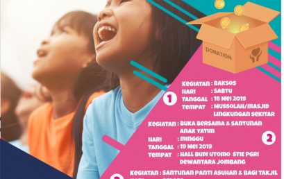 KEMILAU RAMADHAN 2019 BERSAMA UKM DAN ORMAWA STIE PGRI DEWANTARA JOMBANG