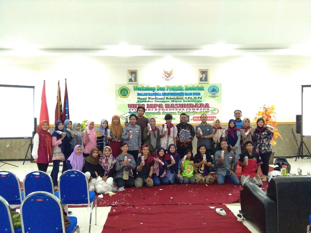 UKM MPA BASUNDARA GELAR WORKSHOP ECOBRICK