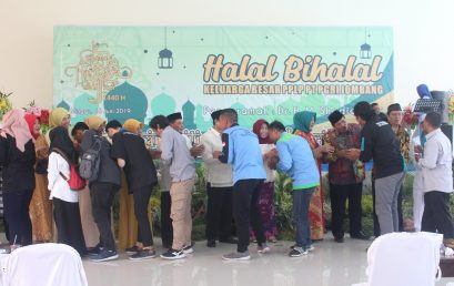HALAL BI HALAL MOMENTUM KONSOLIDASI KELUARGA BESAR PPLP PT. PGRI JOMBANG