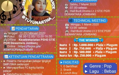 SINGING COMPETITION 2020