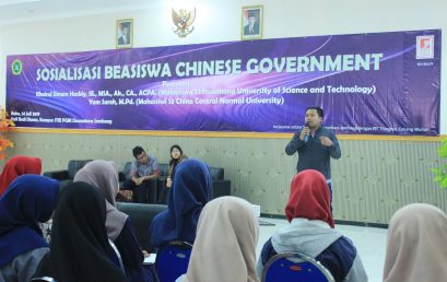 STIE PGRI DEWANTARA JOMBANG BEKERJA SAMA DENGAN PPIT WUHAN GELAR SOSIALISASI BEASISWA CHINESE GOVERNMENT