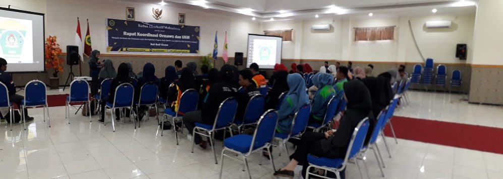 BADAN EKSEKUTIF MAHASISWA (BEM) STIE PGRI DEWANTARA JOMBANG GELAR RAPAT KOORDINASI ORMAWA (RAKOR)