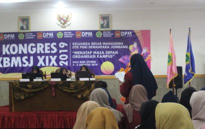 DPM STIE PGRI DEWANTARA JOMBANG GELAR KONGRES KBMSJ KE 19 TAHUN 2019