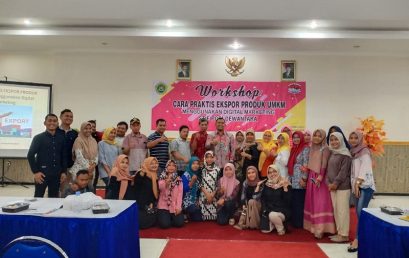 STIE PGRI DEWANTARA JOMBANG GELAR WORKSHOP CARA PRAKTIS EKSPOR PRODUK UMKM MENGGUNAKAN DIGITAL MARKETING