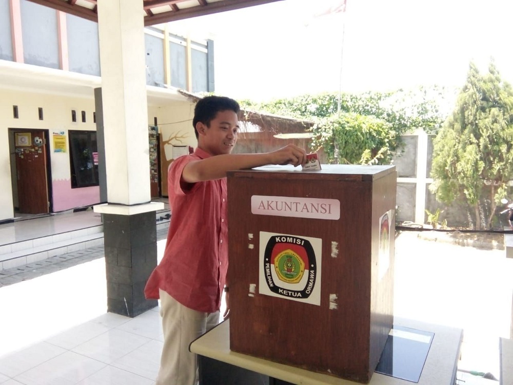PEMILIHAN DAN PENGHITUNGAN SUARA KETUA DAN WAKIL KETUA ORMAWA STIE PGRI  DEWANTARA JOMBANG PERIODE  2019-2020
