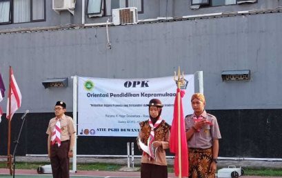 UKM PRAMUKA RACANA KI HAJAR DEWANTARA SUKSES GELAR ORIENTASI PENDIDIKAN KEPRAMUKAAN (OPK) TAHUN 2019