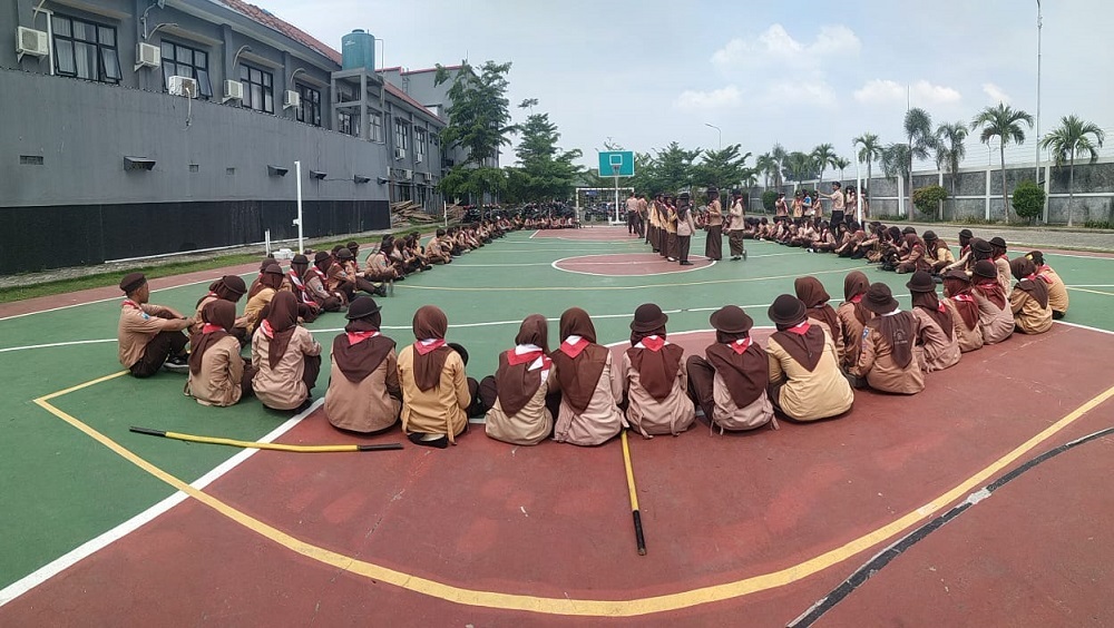 UKM PRAMUKA RACANA KI HAJAR DEWANTARA GELAR LATIHAN RUTIN
