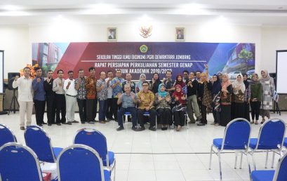 RAPAT PERSIAPAN PERKULIAHAN SEMESTER GENAP TAHUN AKADEMIK 2019/2020