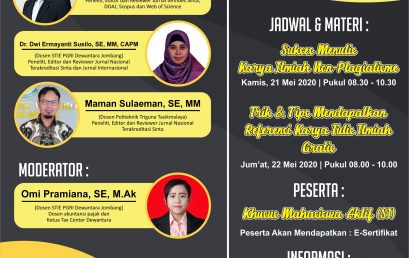 Yuk Belajar Menulis Karya Tulis Ilmiah