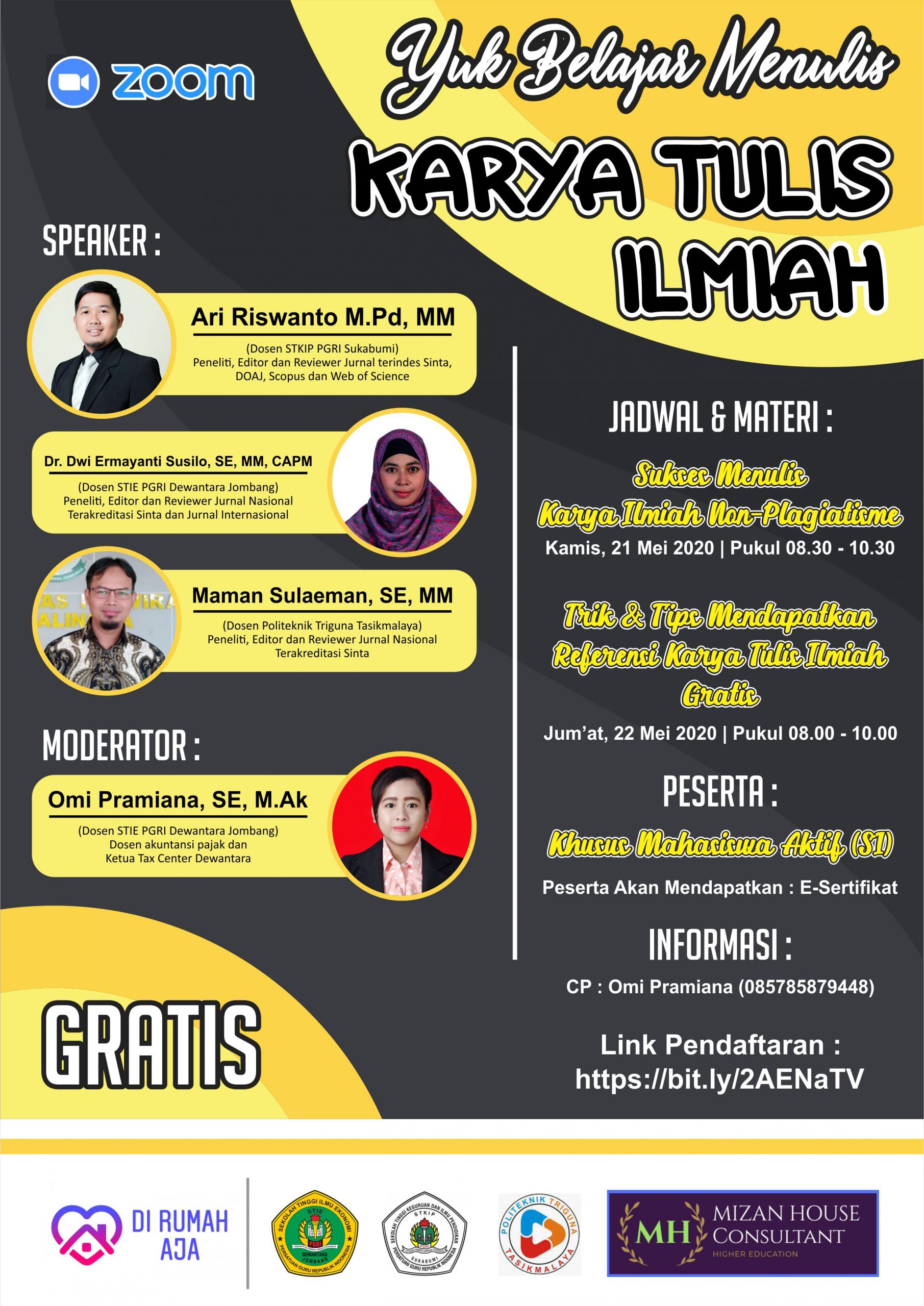 Yuk Belajar Menulis Karya Tulis Ilmiah