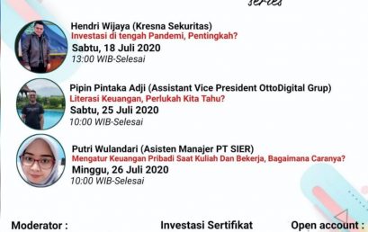 WEBINAR SERIES BY PASAR MODAL STIE PGRI DEWANTARA JOMBANG