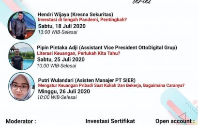 LABORATORIUM PASAR MODAL  STIE PGRI DEWANTARA : WEBINAR SERIES