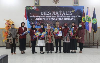 PANDEMIC COVID-19, GEBYAR  DIES NATALIS  STIE PGRI DEWANTARA JOMBANG KE-25 DIGELAR SECARA VIRTUAL
